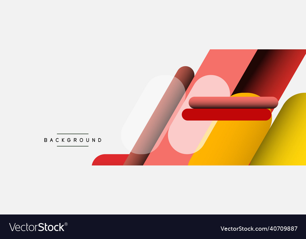 Abstract background round shapes lines Vector Image Abstract background round shapes lines