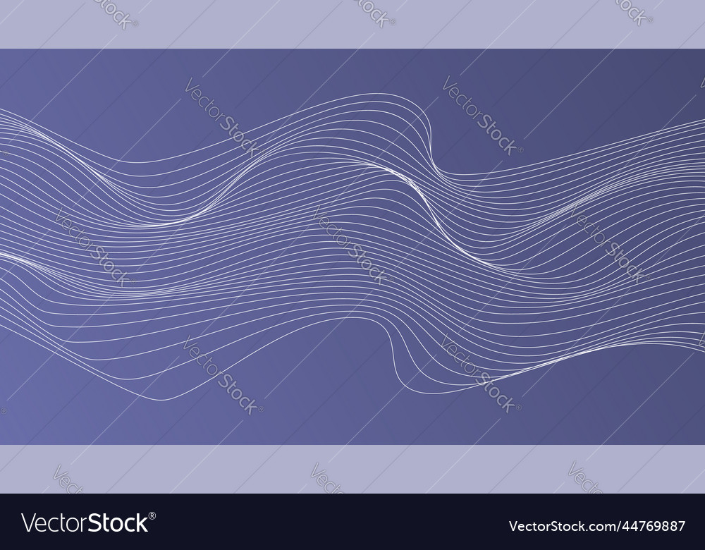 Abstract background with dynamic flowing lines