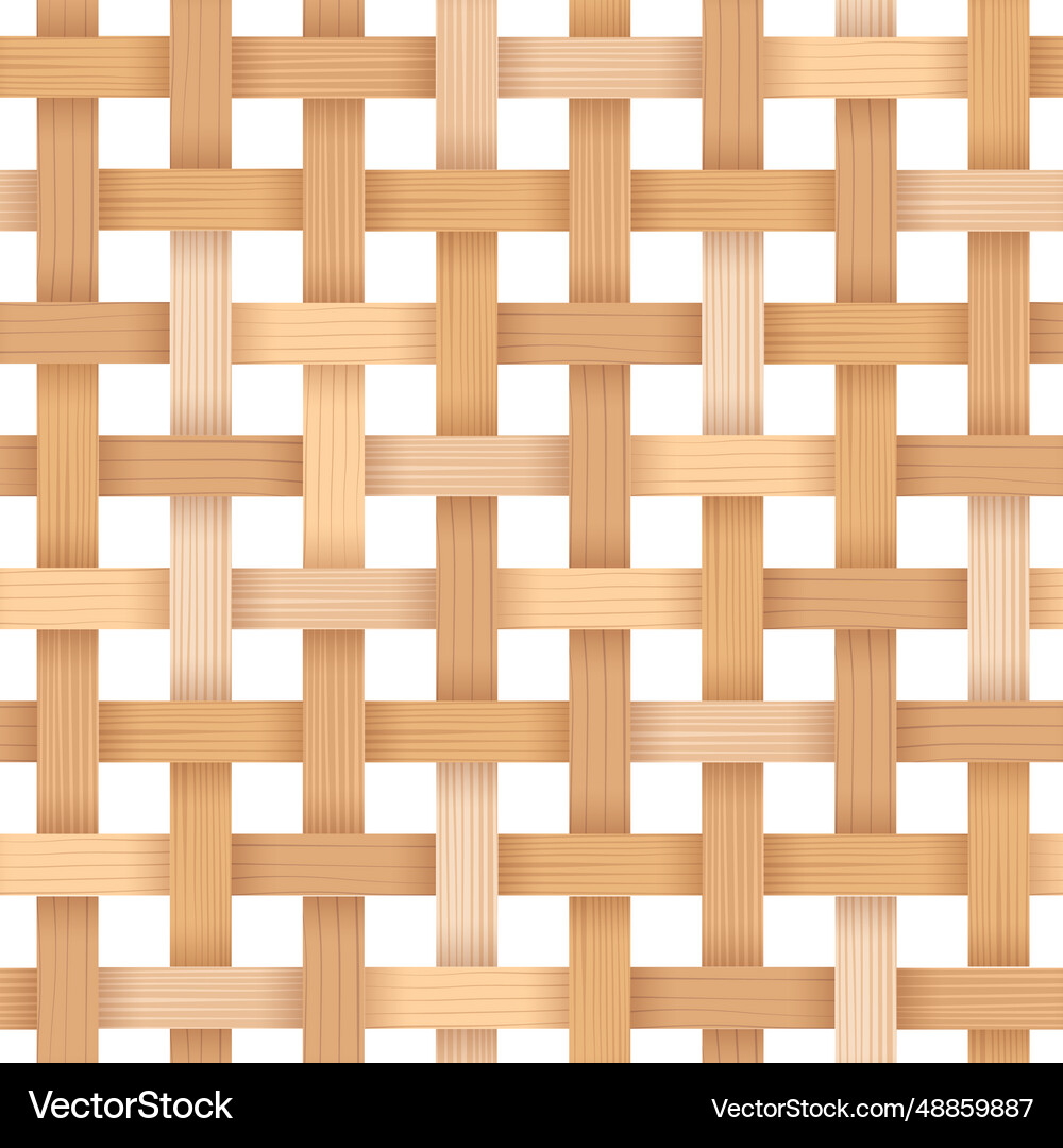 Wambo Pattern Bamboo woven pattern Royalty Free Vector Image