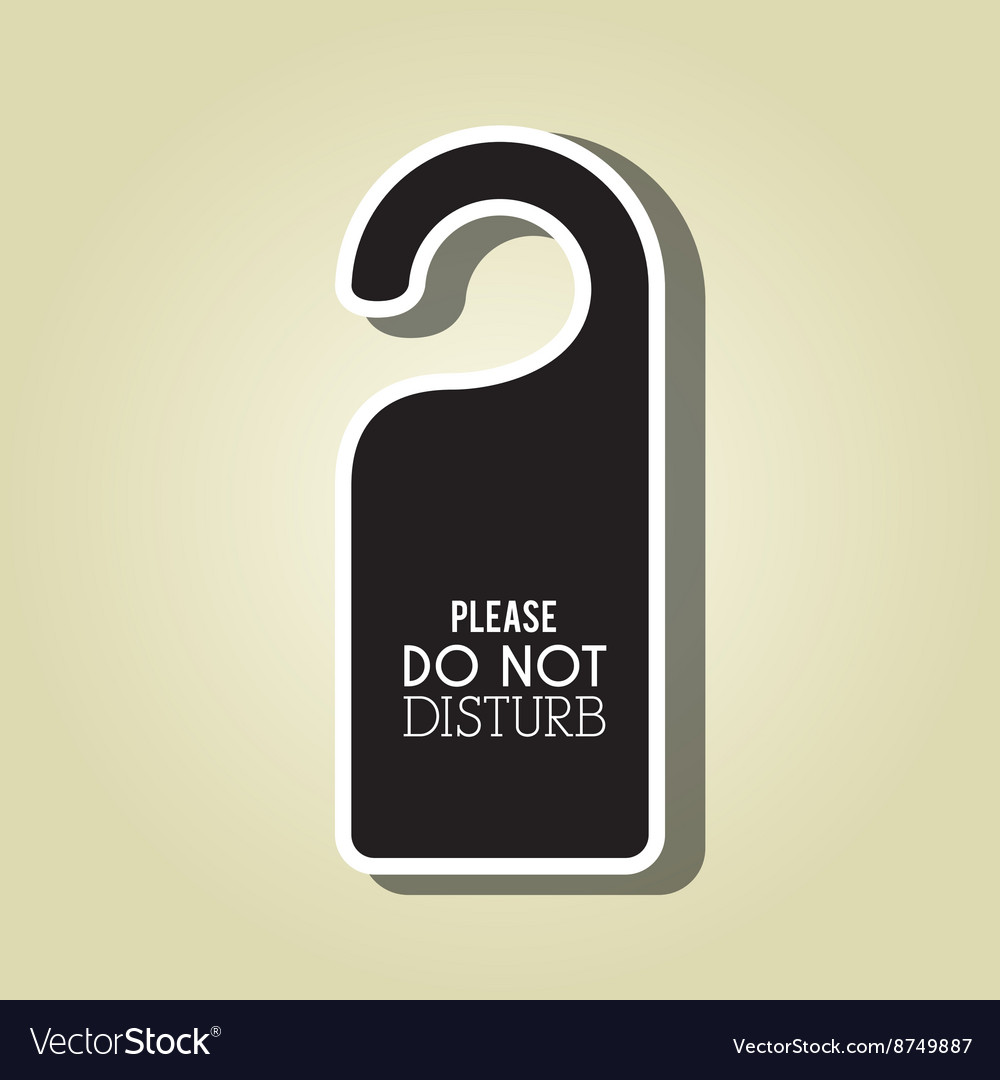 Do not disturb design