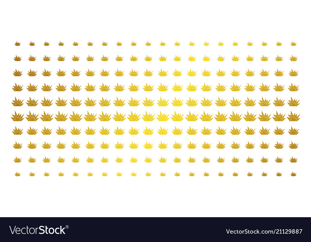 Explosion boom golden halftone grid