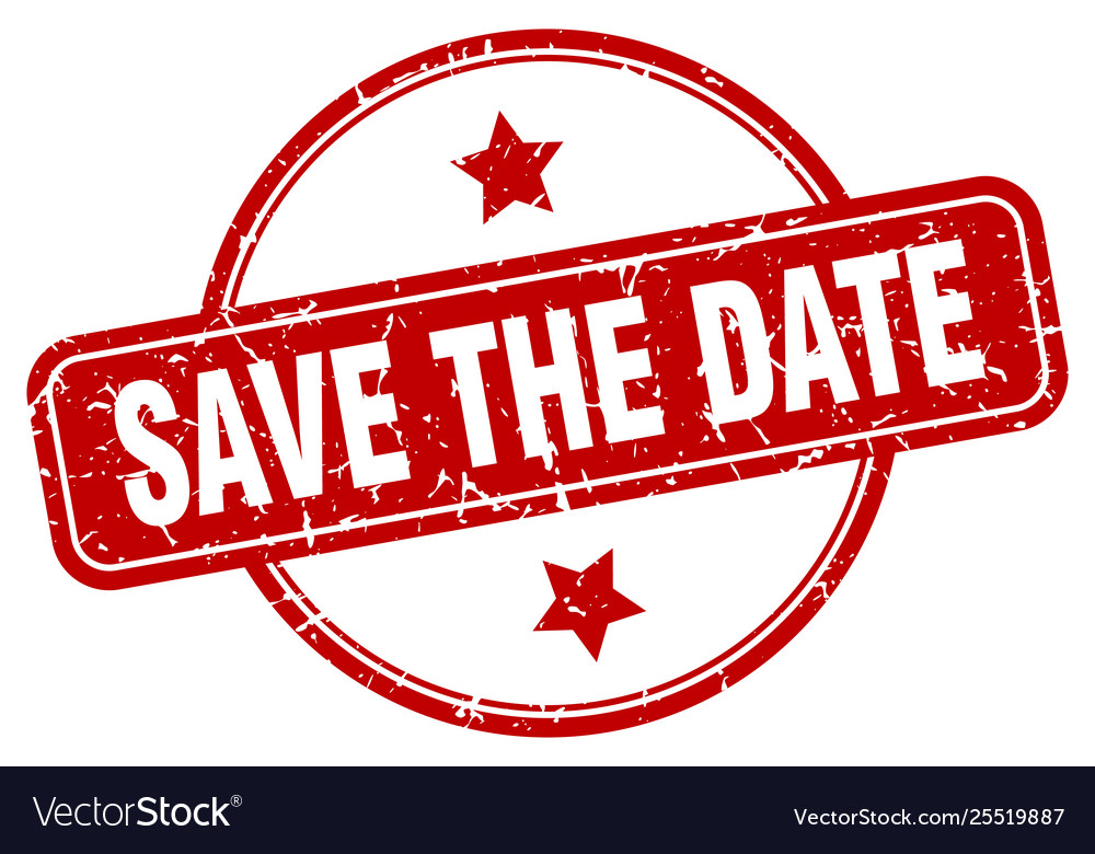 Save date sign