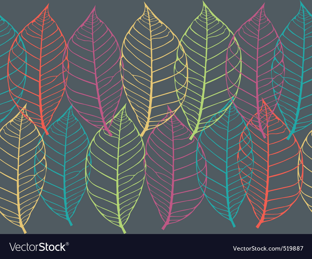 Texture with leaves