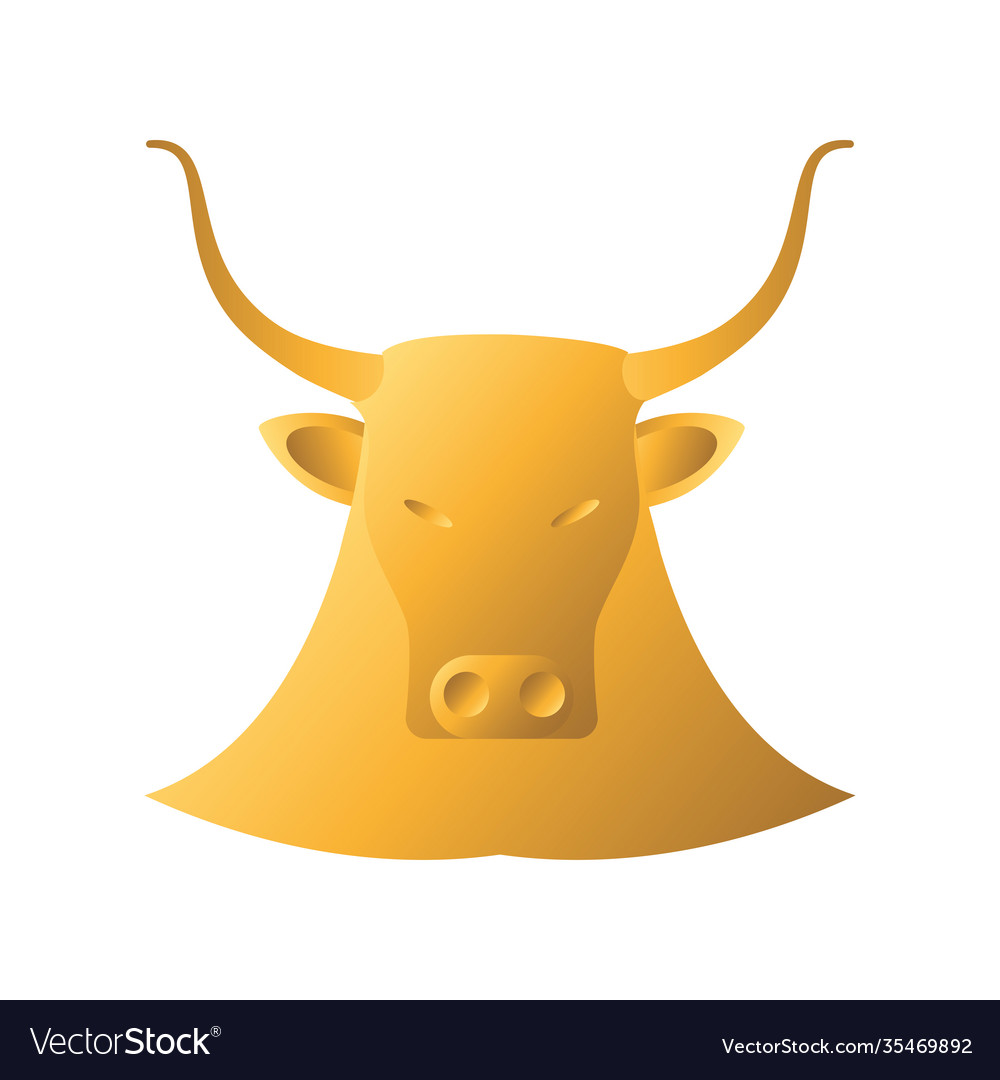 China neues Jahr 2021 Bull Head Design