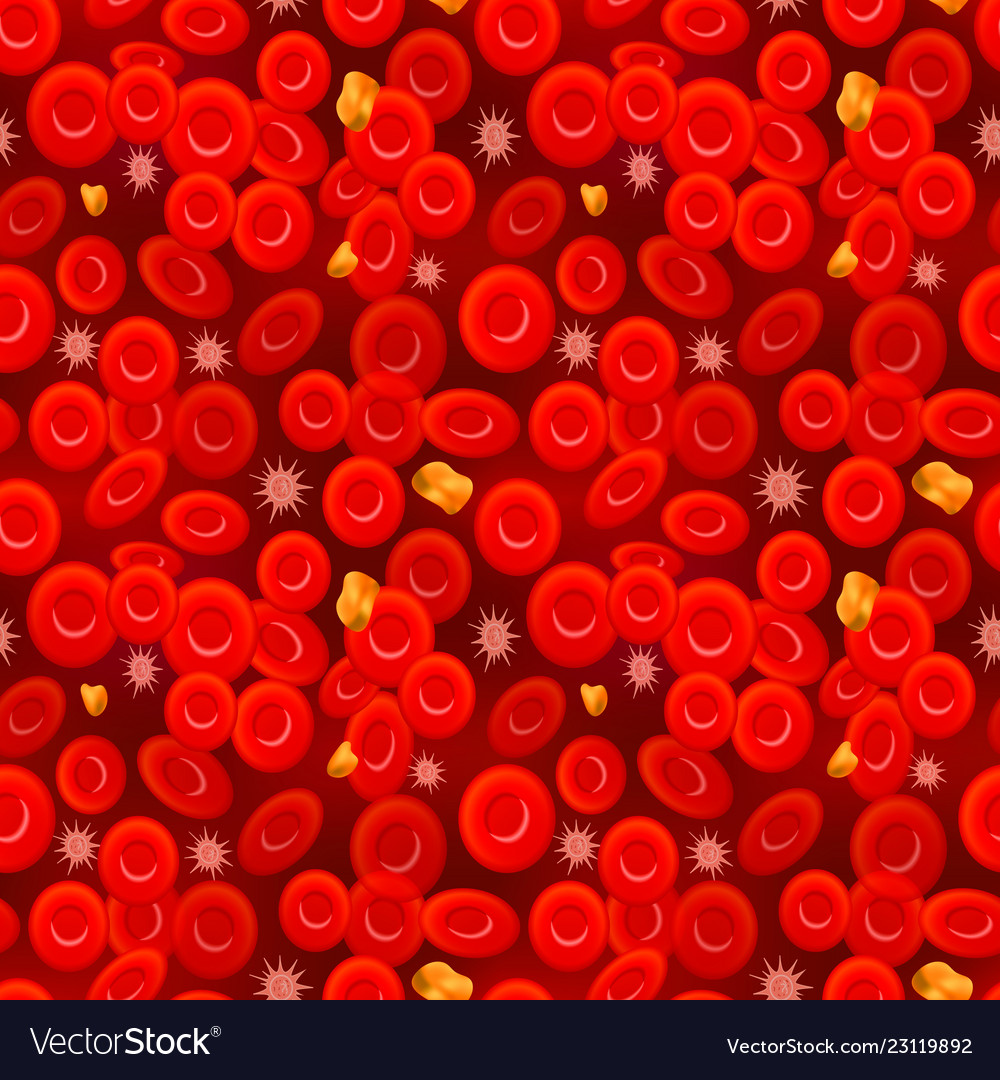 Erythrocytes with white blood cells