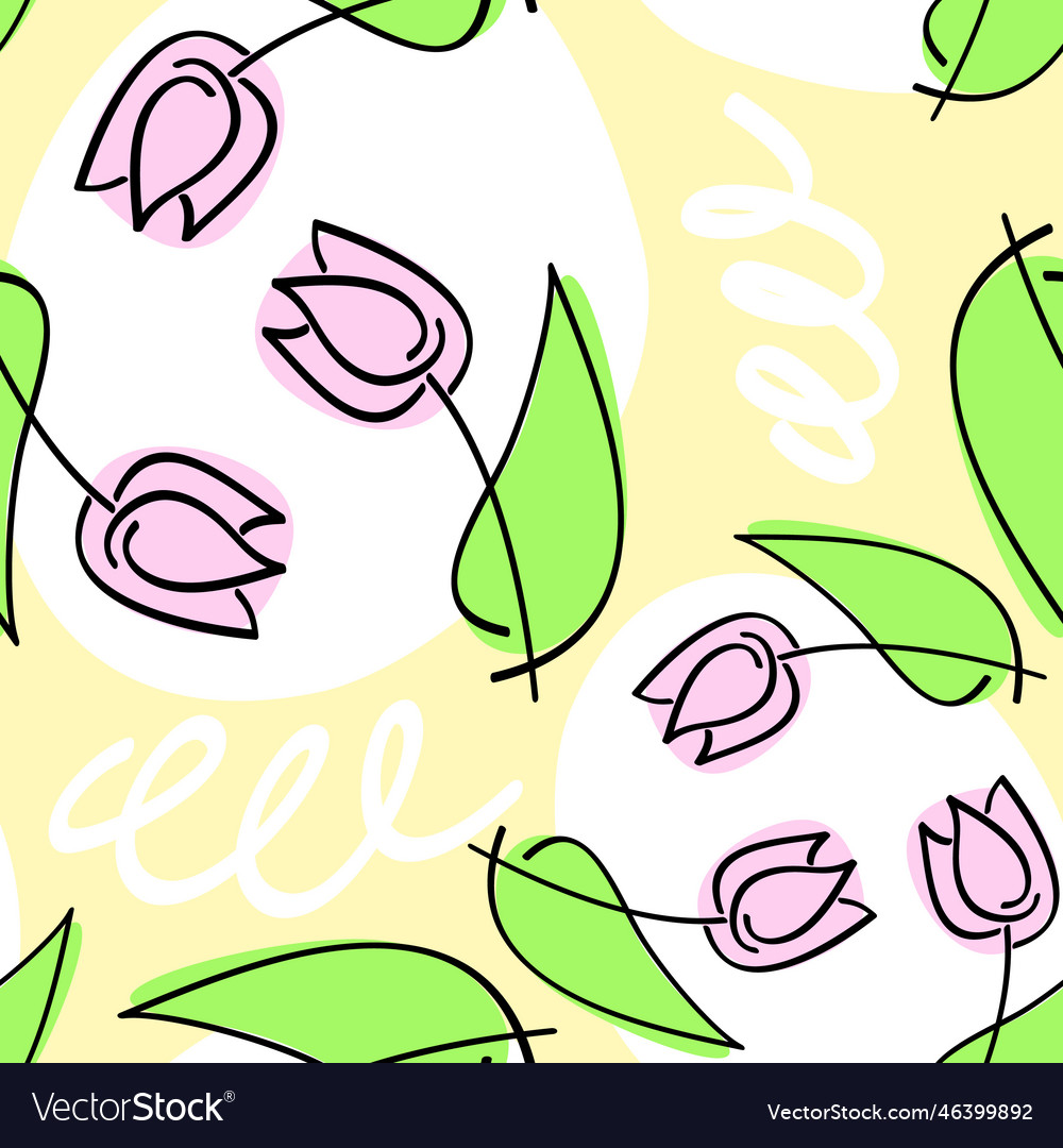 Floral seamless pattern