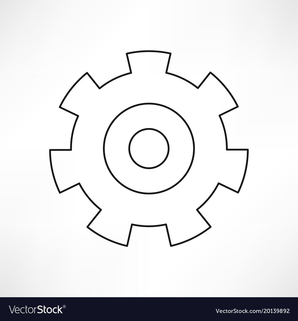 Gears isolated object technical mechanical