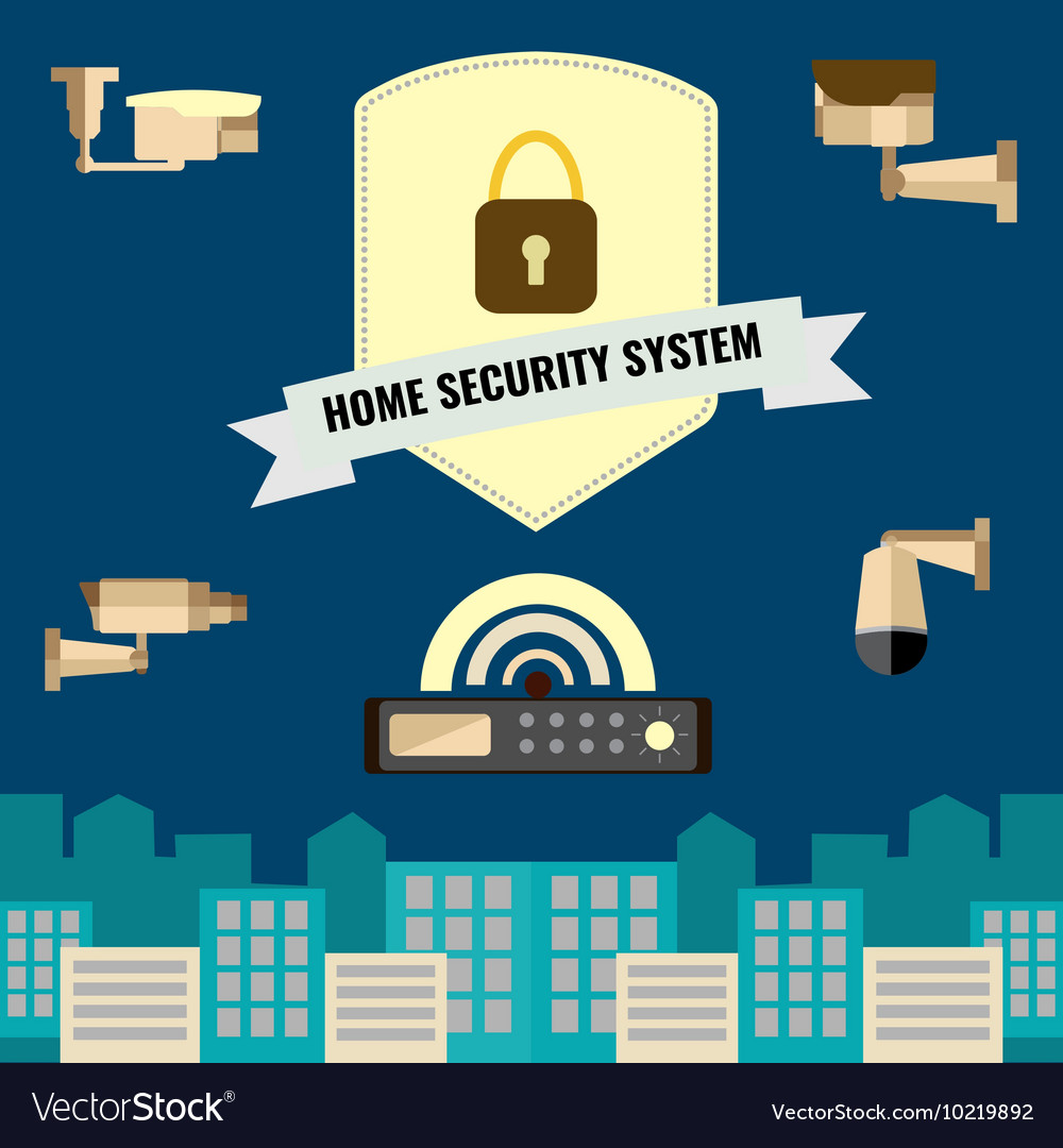 Security Camera System vector logo download.