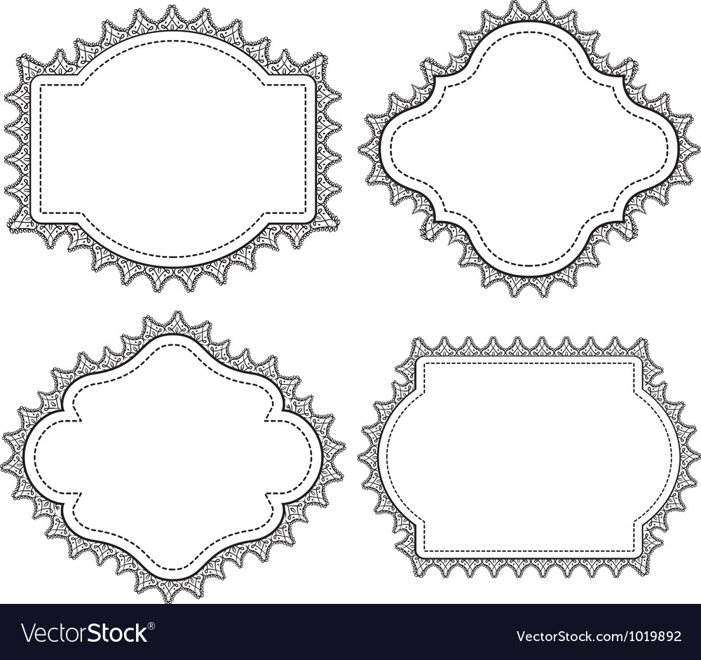 Lace Frame Border