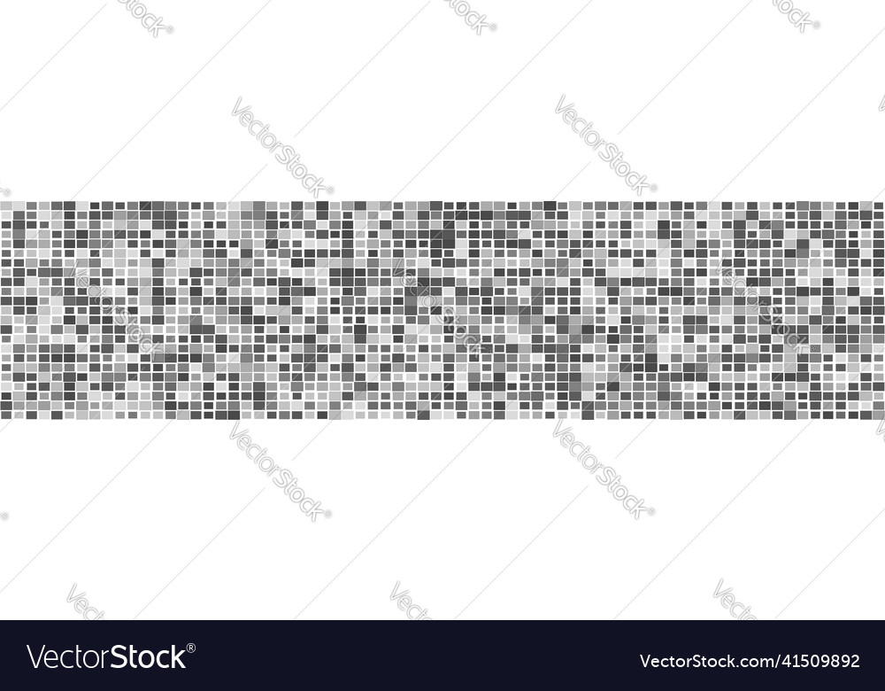 Random mosaic square tiles seamless repeatable vector image Random mosaic square tiles seamless repeatable