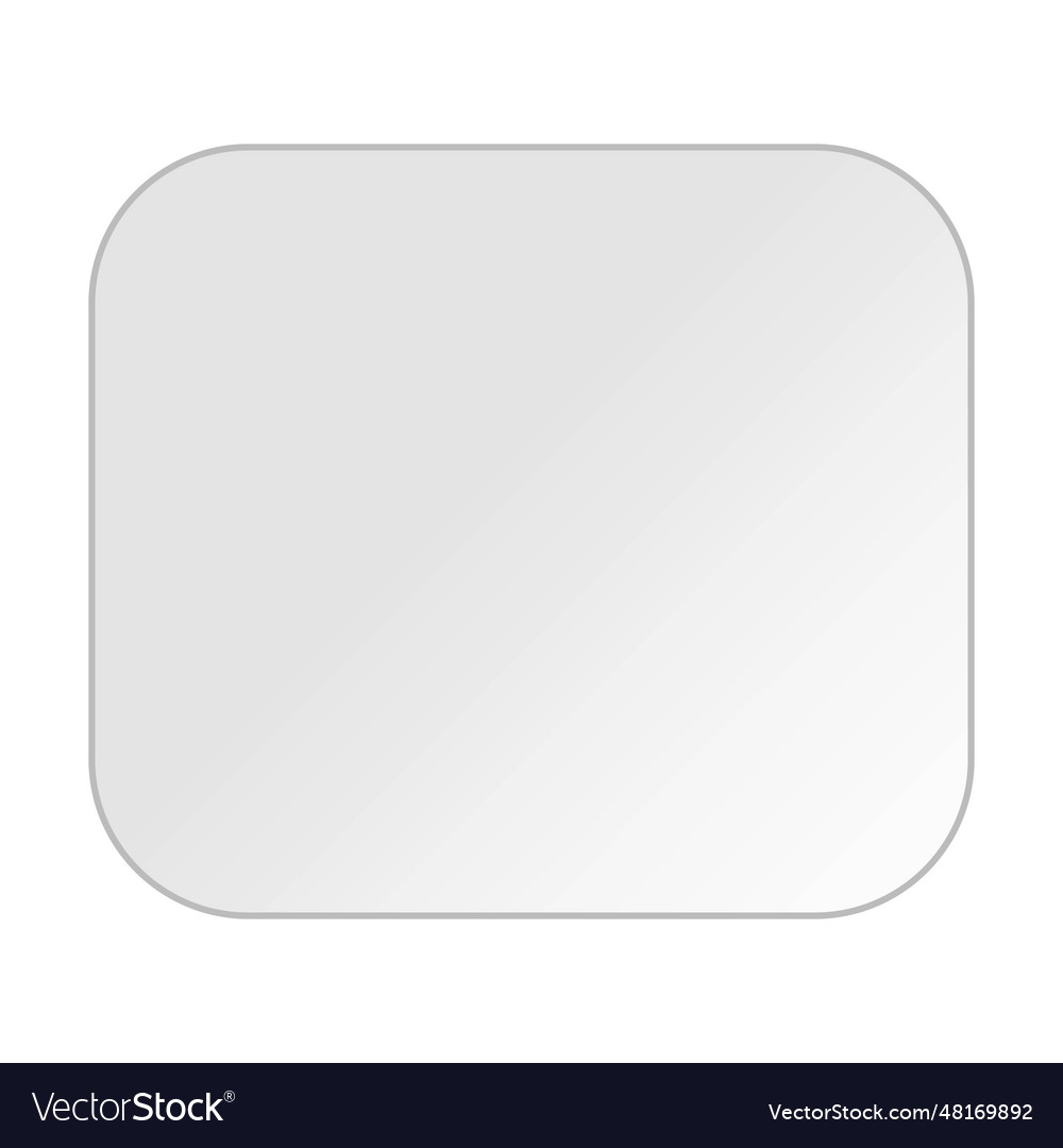 Rectangle shape text box gradient banner element vector image Rectangle shape text box gradient banner element