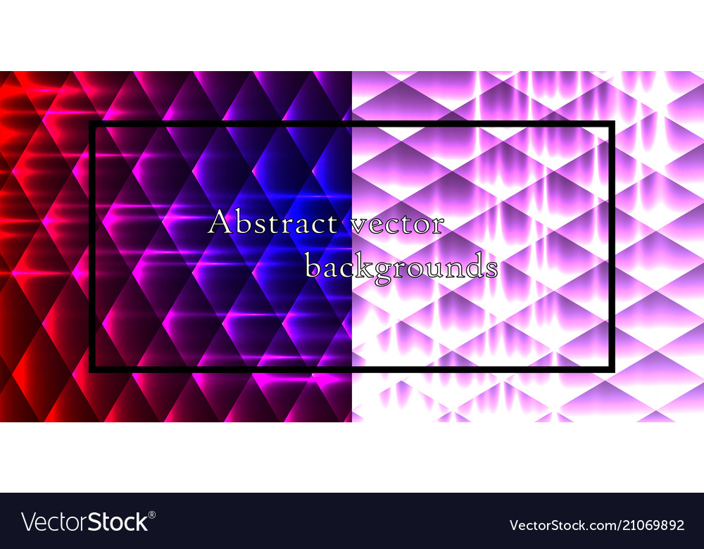 Set of seamless patterns repeating geometric vector image Set of seamless patterns repeating geometric