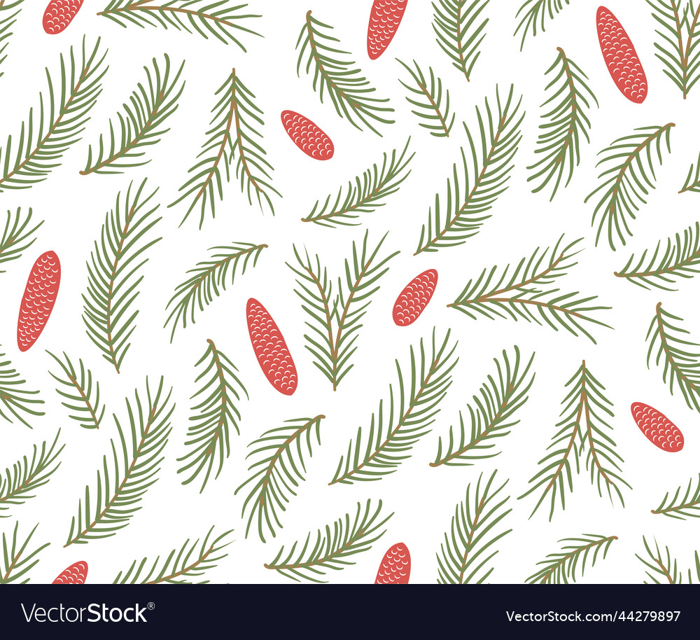 Fir twig pattern for wrapping
