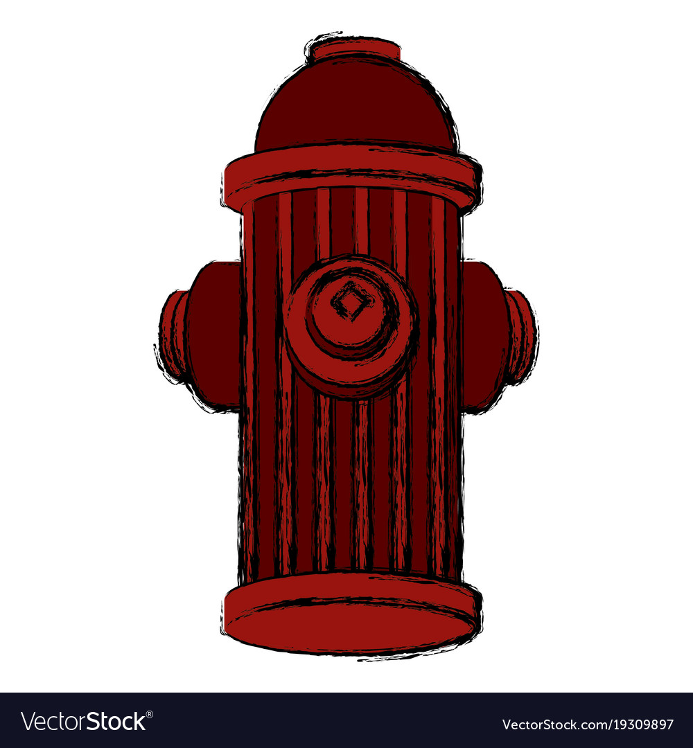 Hydrant isolated symbol