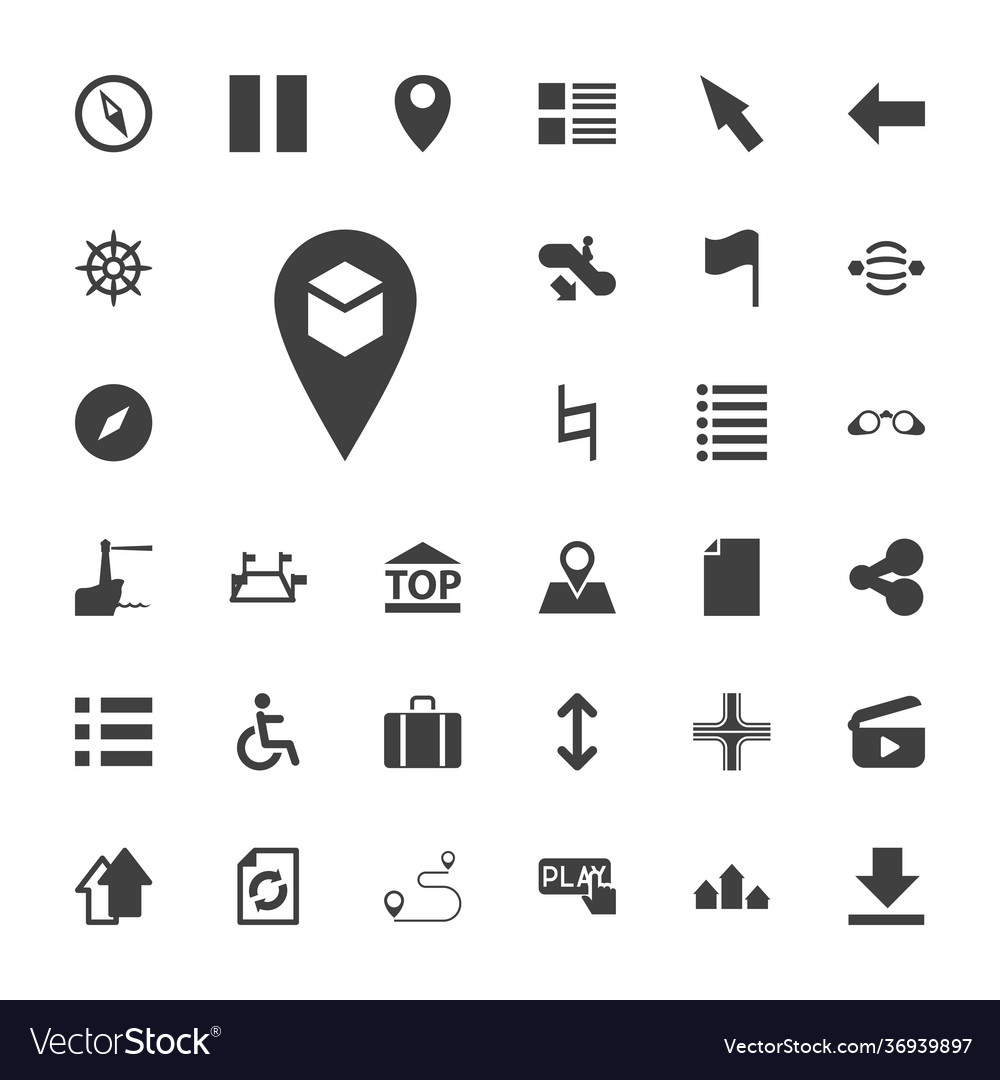 Navigation icons