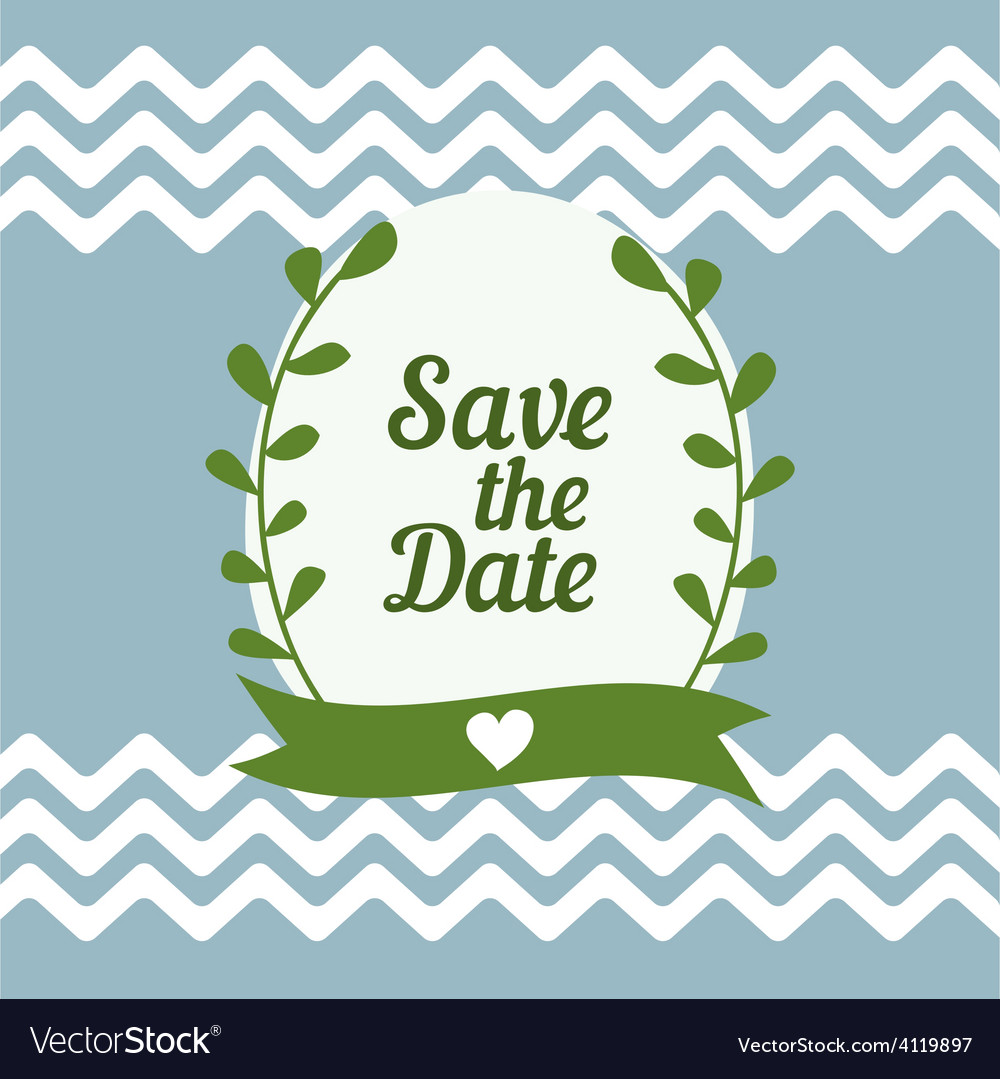 Save the date card