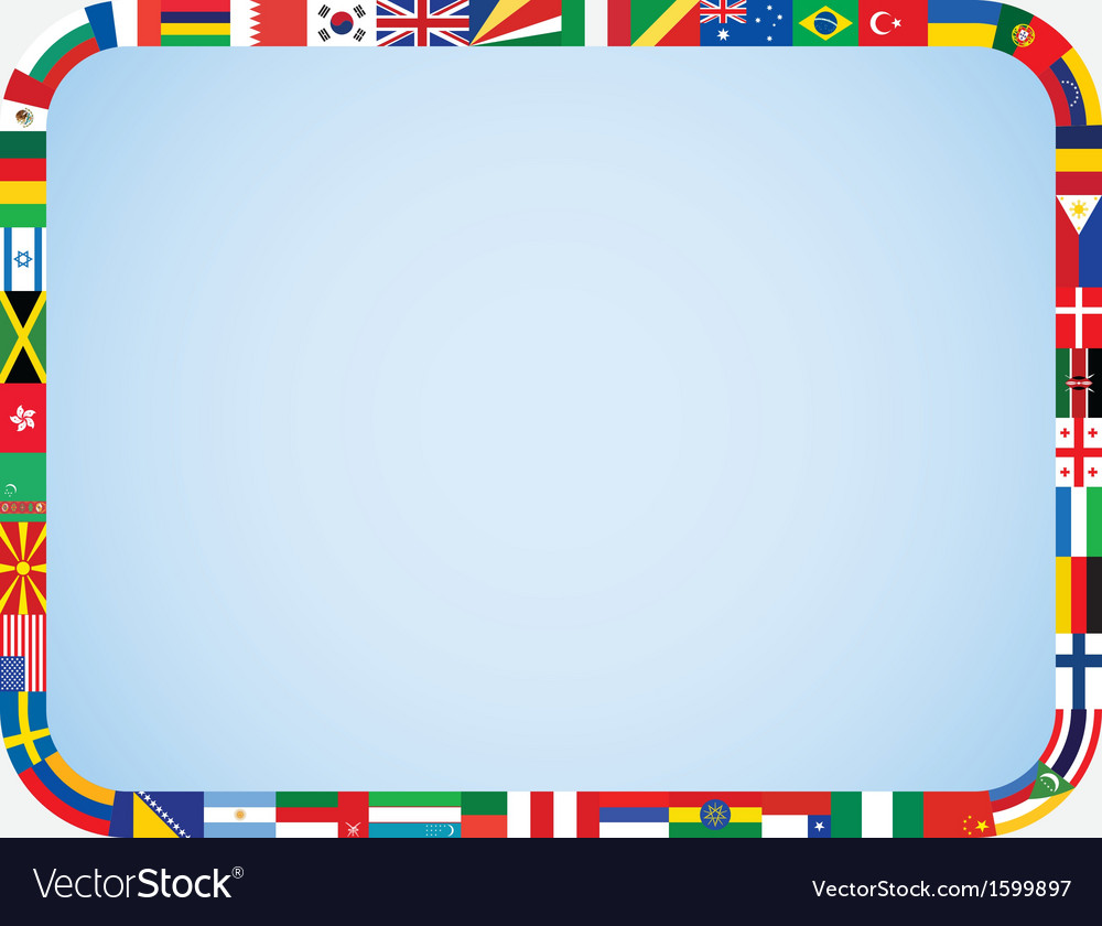 World Flags Frame