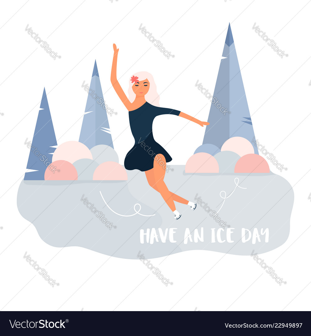 young girl skating on