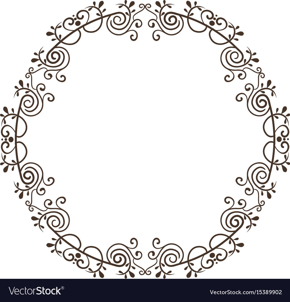 Elegant victorian style frame