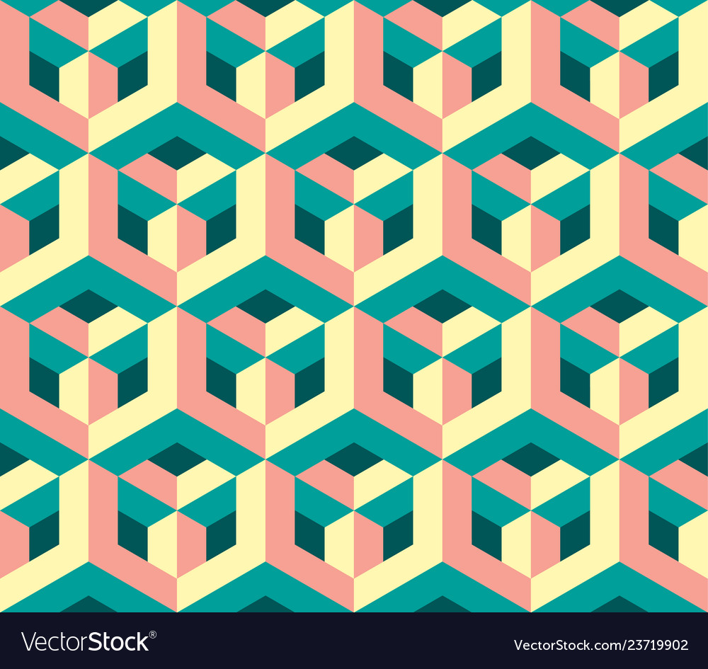 Modern Geometric Pop Pattern