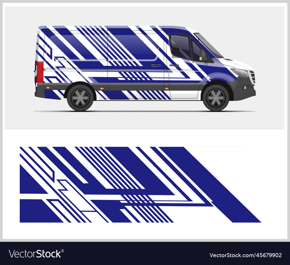 Truck wrap design for company services