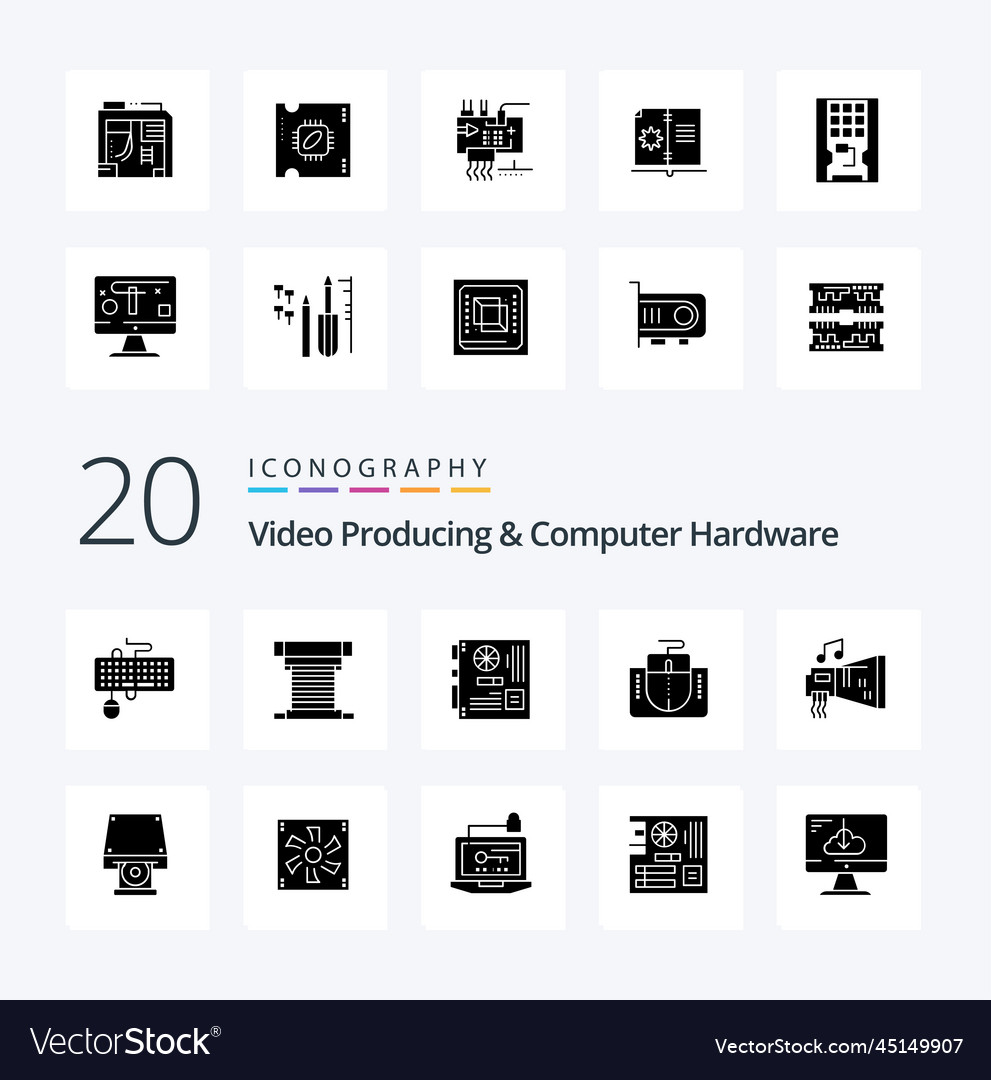 20 video producing and computer hardware solid