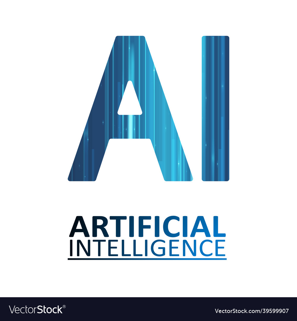 Artificial intelligence Royalty Free Vector Image