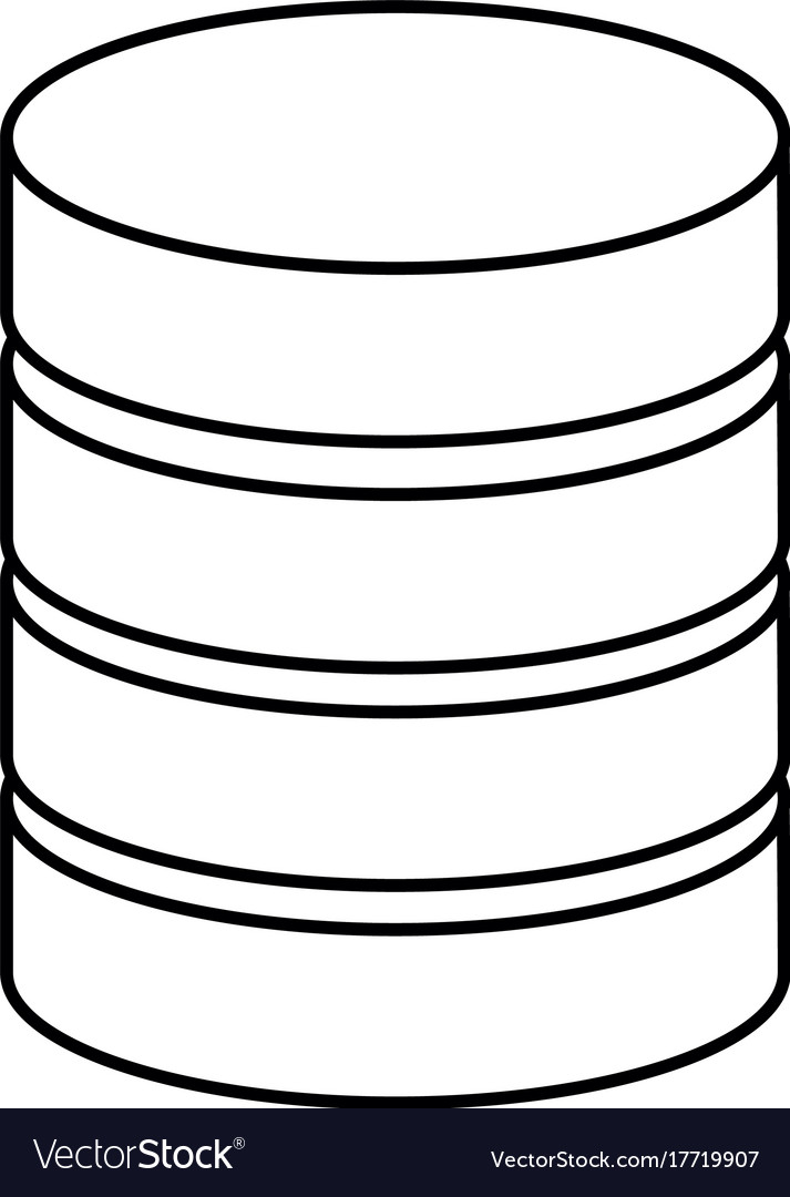 Data center disk icon