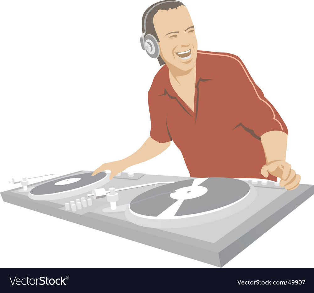 Dj Royalty Free Vector Image - VectorStock