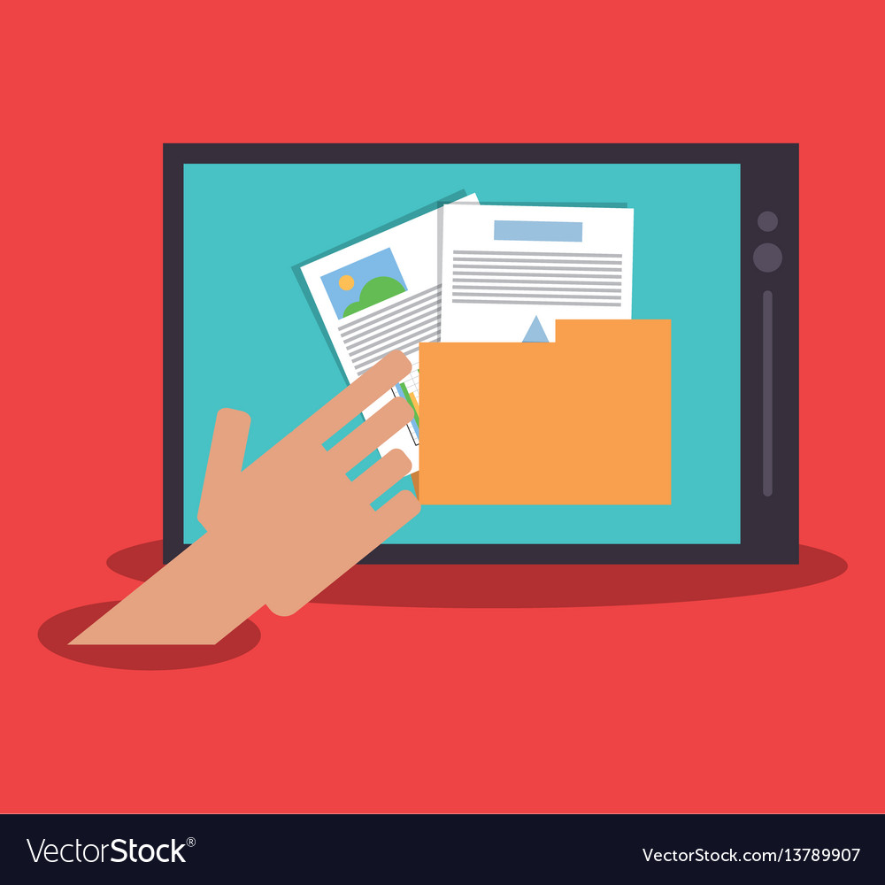Graph chart finance related icons image vector image Graph chart finance related icons image