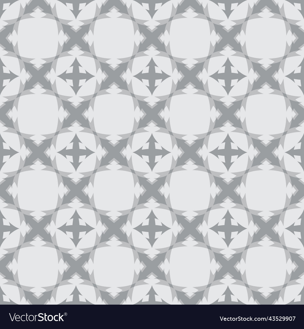 Minimalist cross arrow seamless pattern vector image Minimalist cross arrow seamless pattern