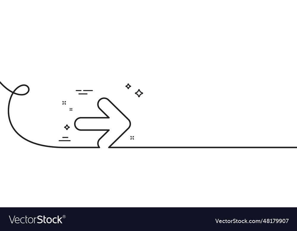 Next arrow line icon forward arrowhead