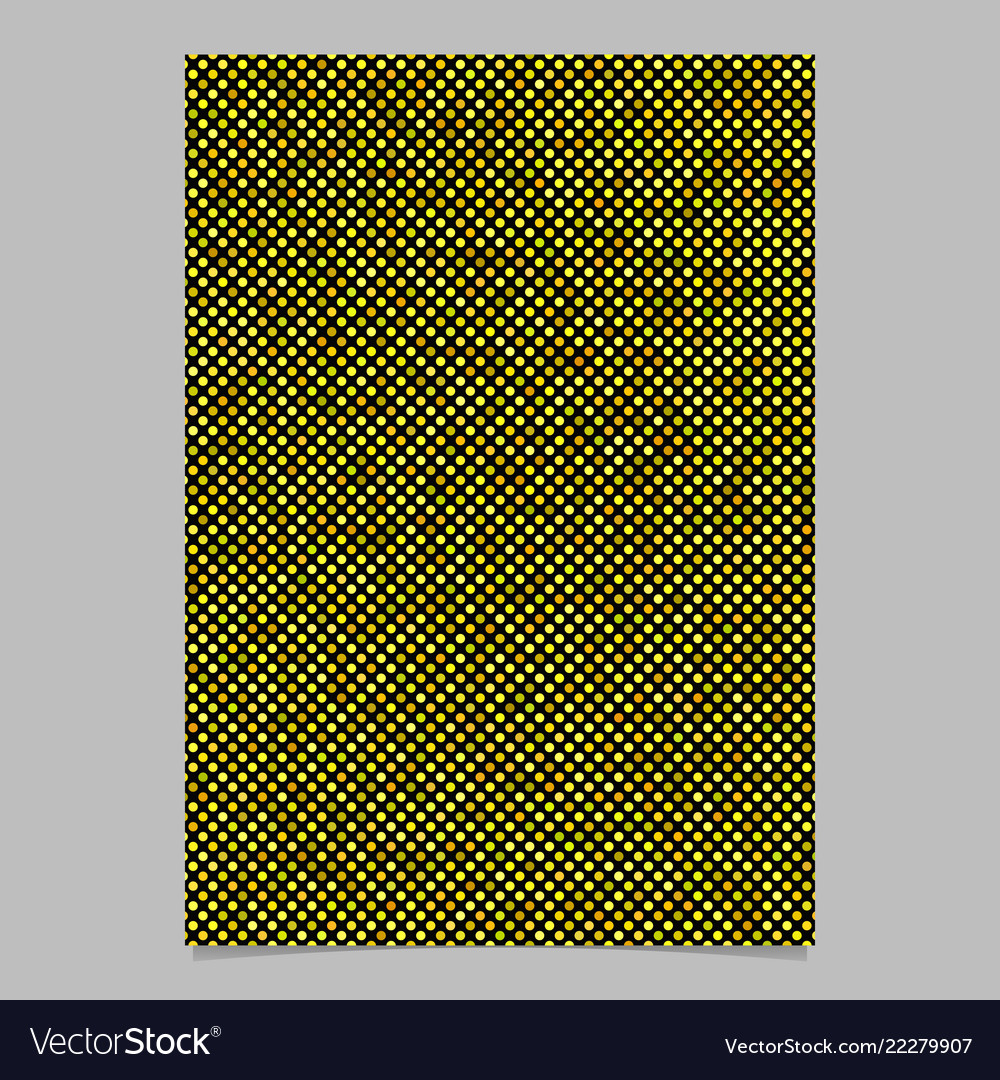 Repeating circle pattern brochure template vector image Repeating circle pattern brochure template