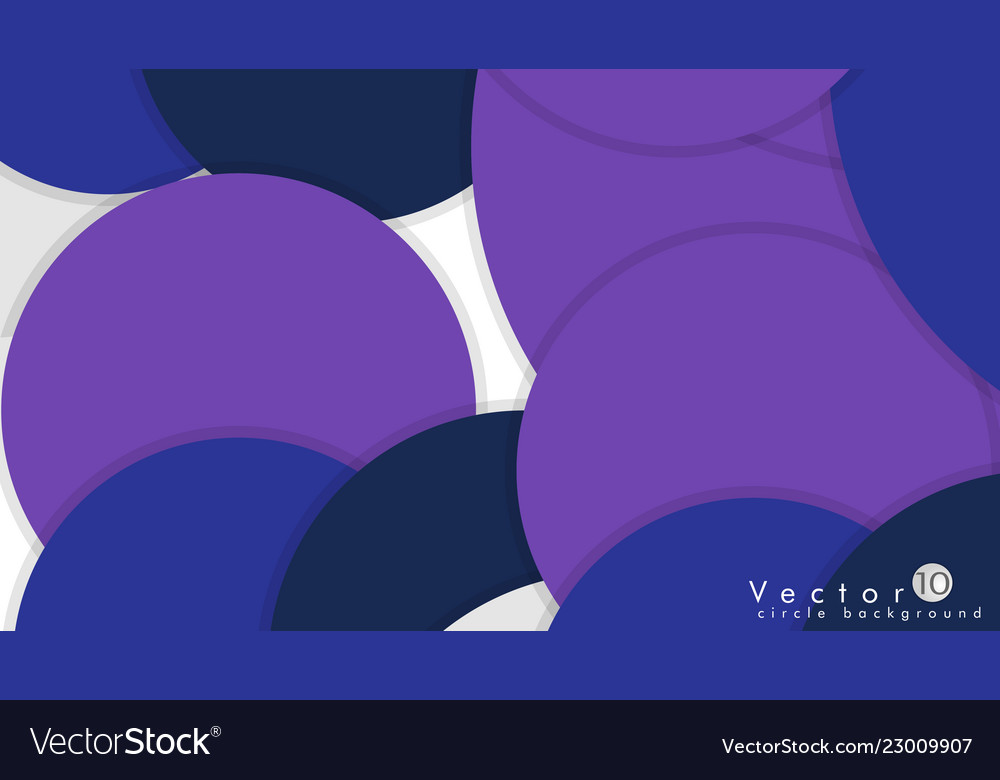 Simple and colorful circles background design Vector Image Simple and colorful circles background design