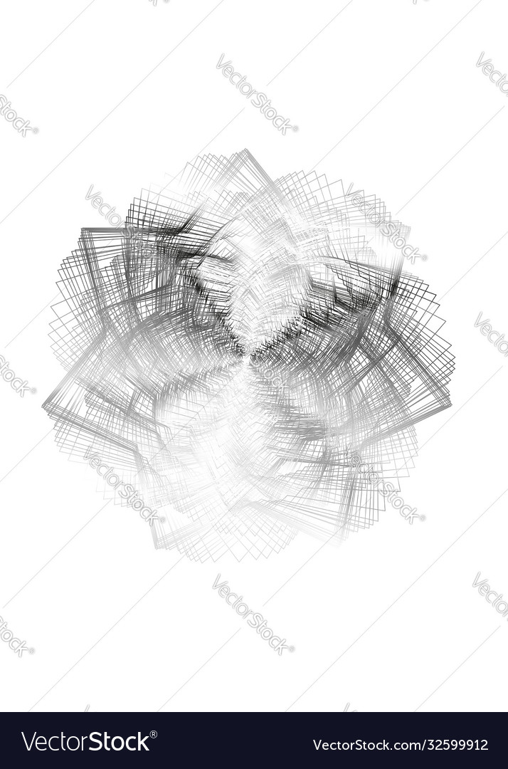 Abstract guilloched object color isolated