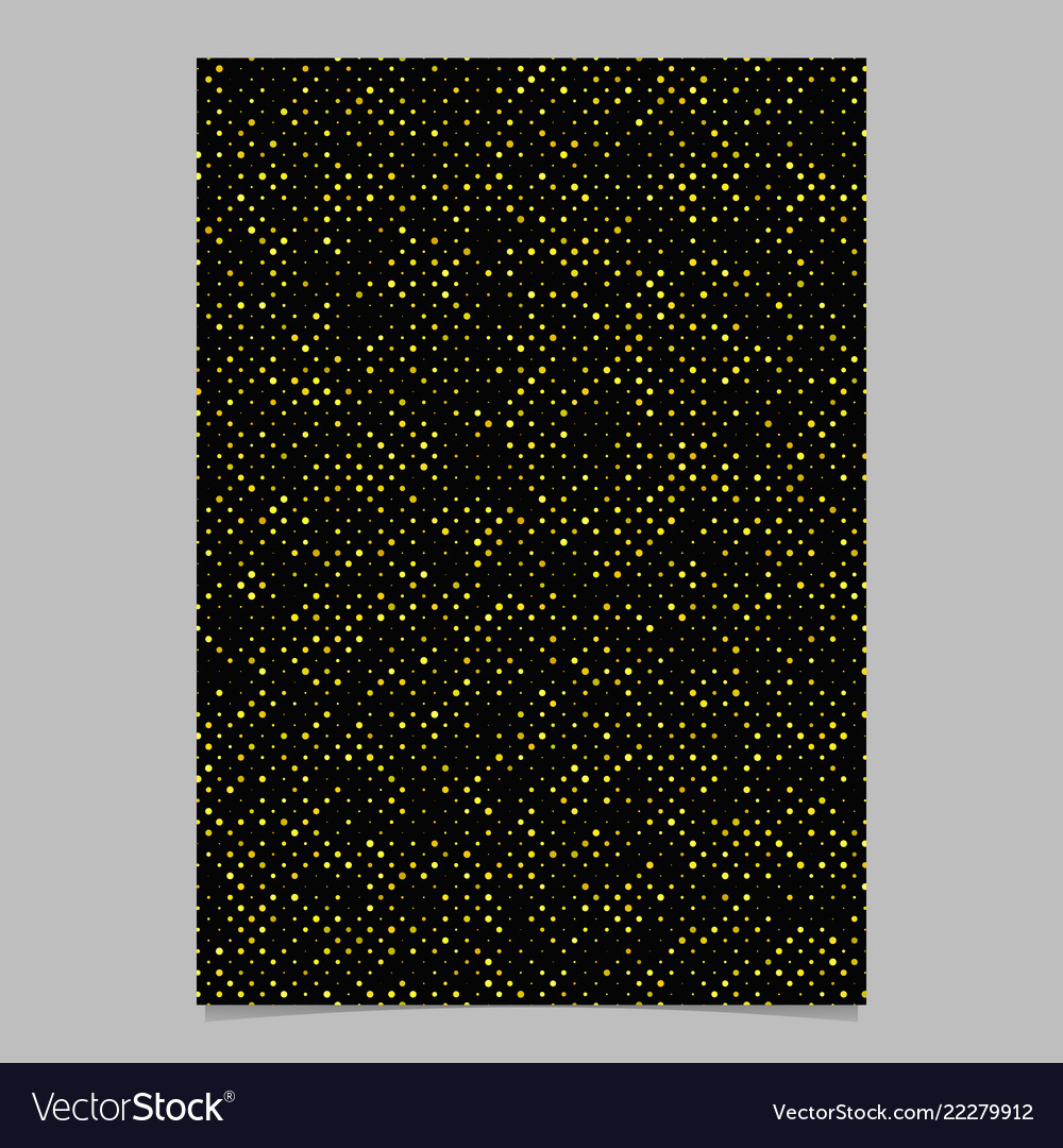 Color circle pattern brochure design - document