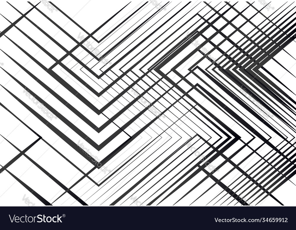 Geometric structure network chaotic jumble vector image Geometric structure network chaotic jumble