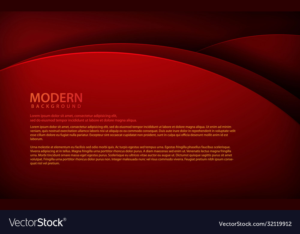Red overlap dimension background modern Vector Image Red overlap dimension background modern