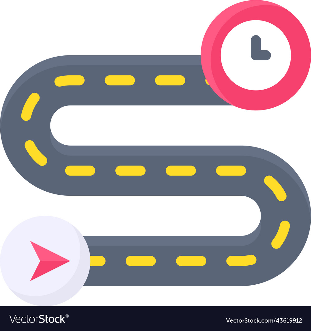 Route planner icon location map and navigation
