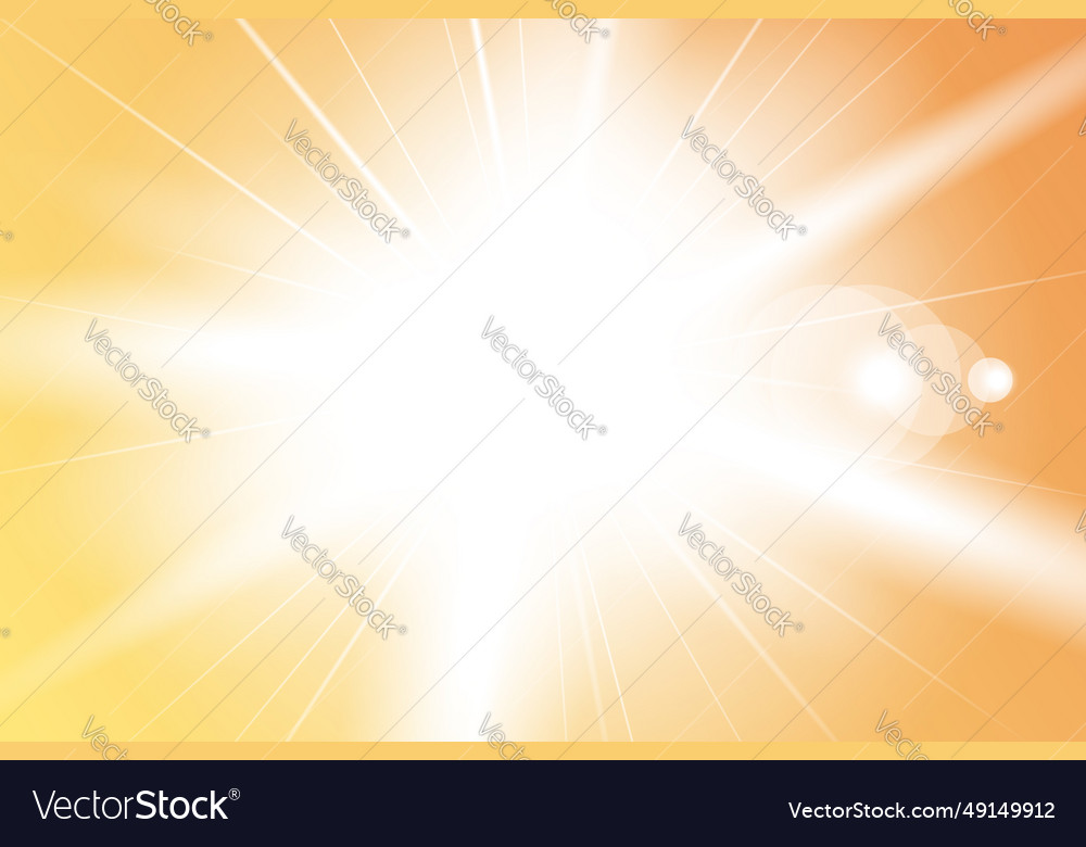 Sun rays background vector image Sun rays background