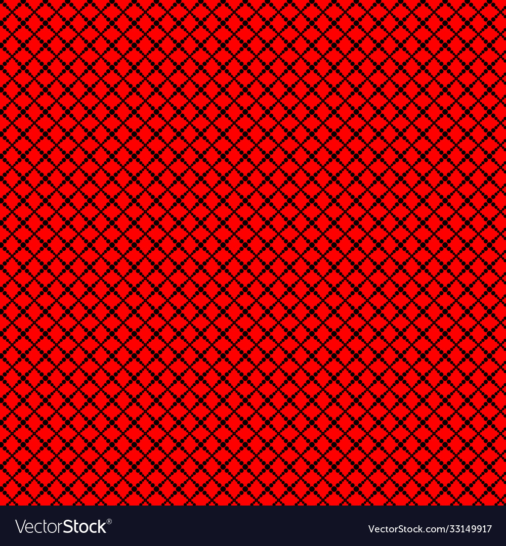 Abstract geometric circle pattern on red Vector Image Abstract geometric circle pattern on red