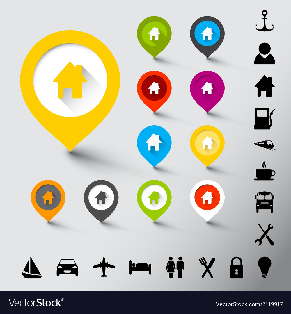 Collection of Modern Pointer Icons