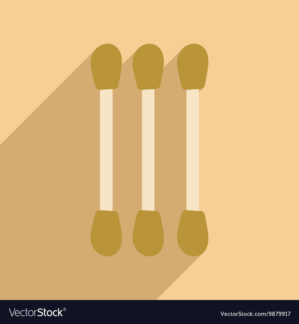 Flat with shadow icon and mobile application
