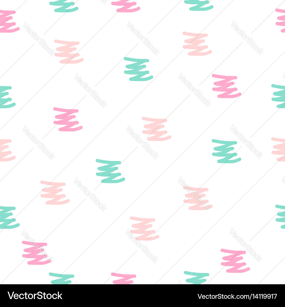 Hand drawn abstract seamless pattern Royalty Free Vector