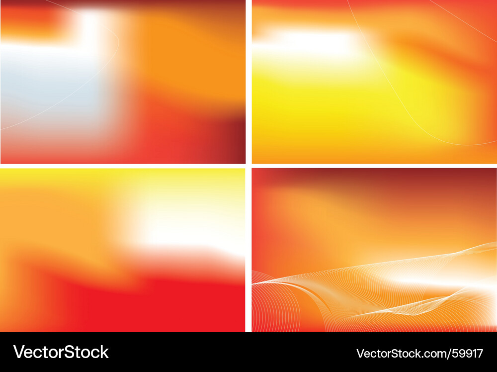 Orange abstract Royalty Free Vector Image - VectorStock