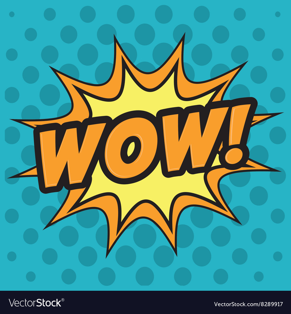Retro message design pop art style vibrant