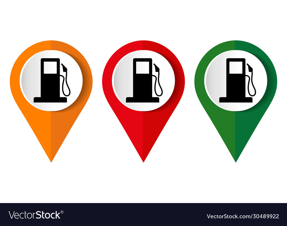 Gas Station Pointer Icon