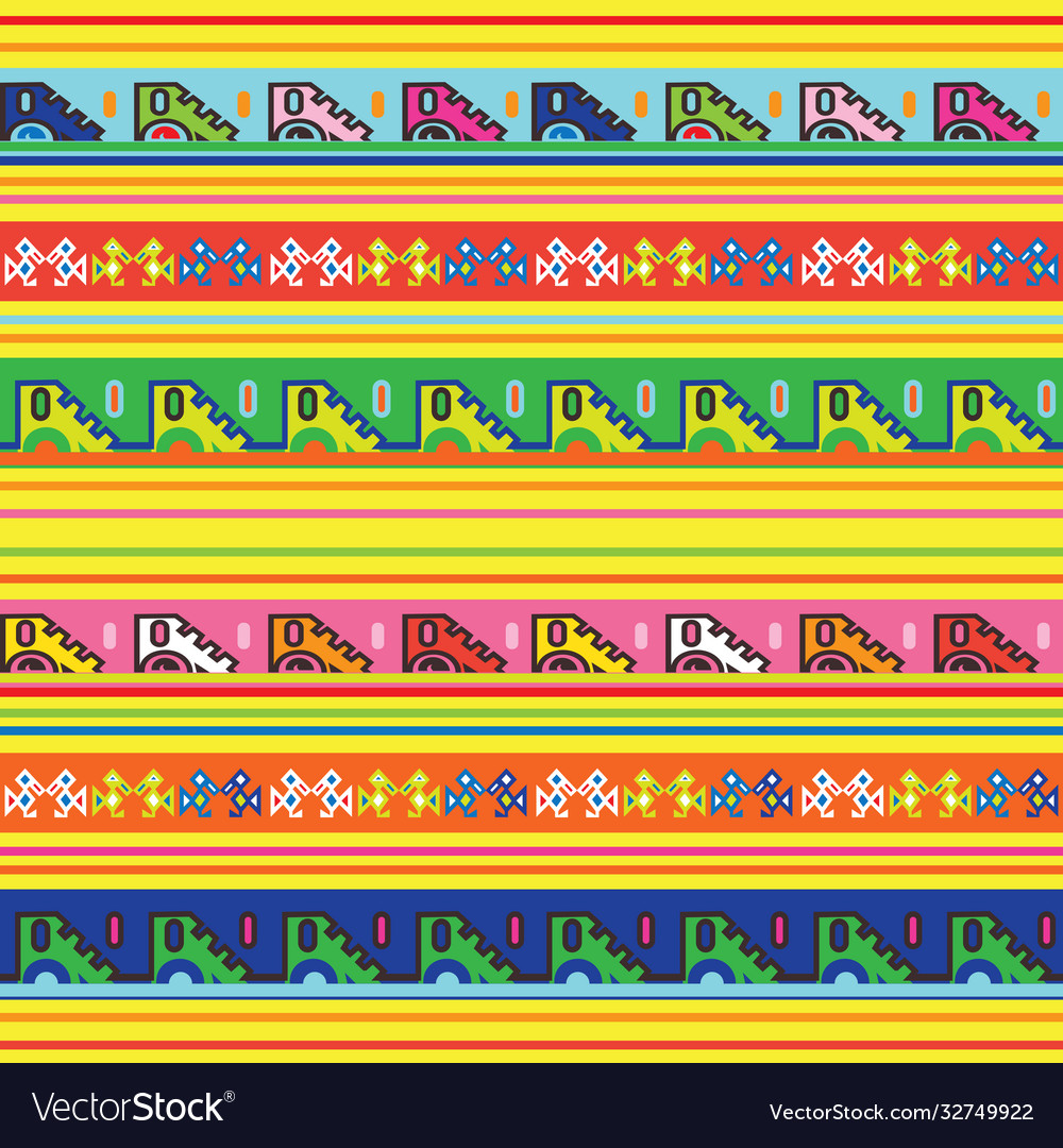 Mexican seamless pattern