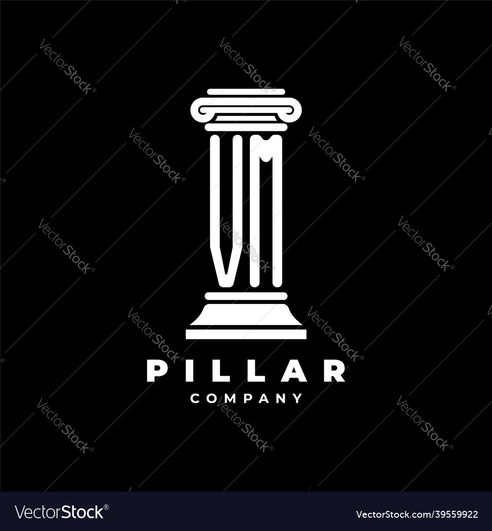 Vm monogram pillar shape style