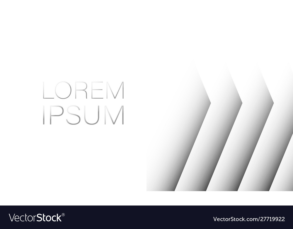 White abstract background copy space template Vector Image White abstract background copy space template